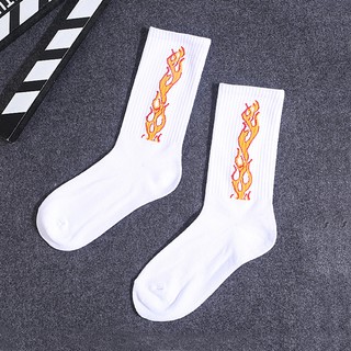 Tất Off White Marble Hight 01