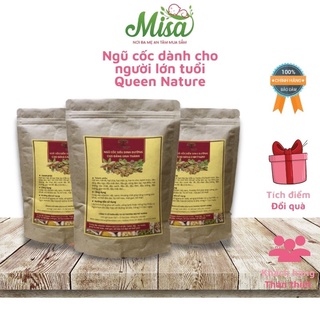 Ngũ Cốc Queen Nature Cho Đấng Sinh Thành,Bột Ngũ Cốc Dành Cho Người Lớn Tuổi ,Người Bị Tiểu Đường