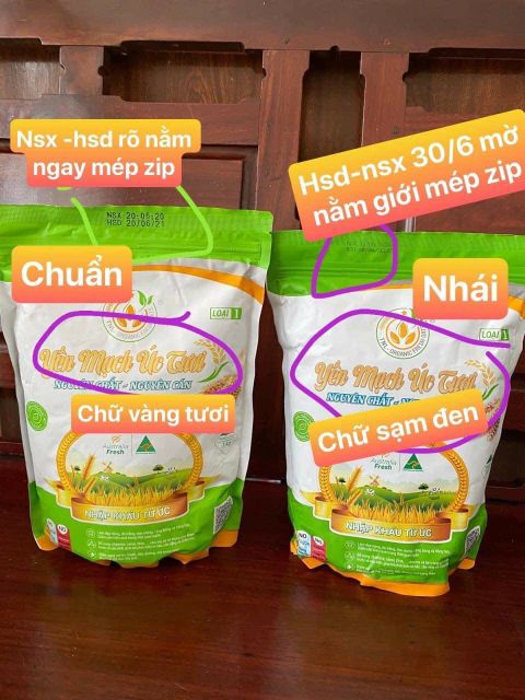 [RẺ VÔ ĐỊCH][GIẢM CÂN, ĐẸP DA] Yến mạch Úc tươi loại 1, cán vỡ. | BigBuy360 - bigbuy360.vn