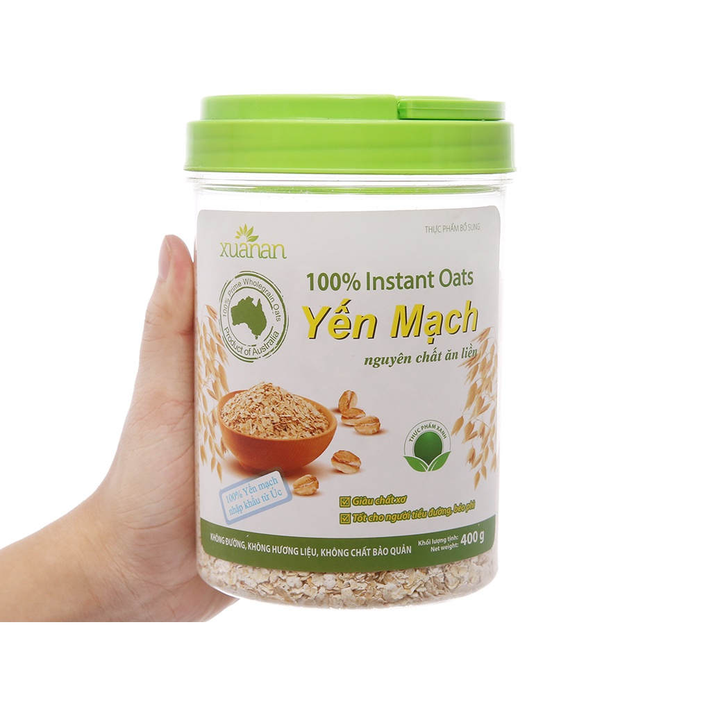 Yến Mạch Hữu Cơ Xuân An Gói 400g( Có Quà Tặng Kèm)