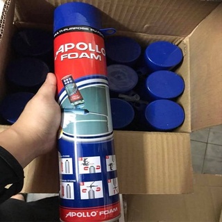 Chai bọt xốp cách âm, cách nhiệt APOLLO Foam 750ml dùng tốt cho tủ lanh -keo bọt xịt