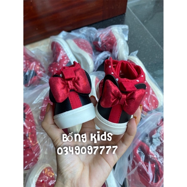 Giày Sneakers Bé Gái Minnie Bi Đỏ G