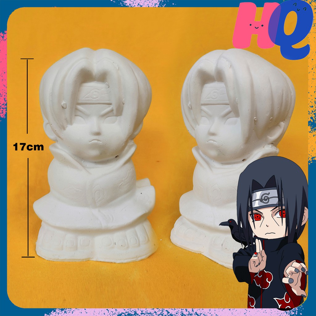 Tượng tô màu NARUTO cỡ LỚN, tượng thạch cao cho bé phim hoạt hình NARUTO