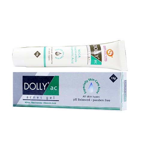 Kem DOLLY AC ACNES Gel ngừa mụn, giảm thâm, kiểm soát nhờn Tuýp 15g