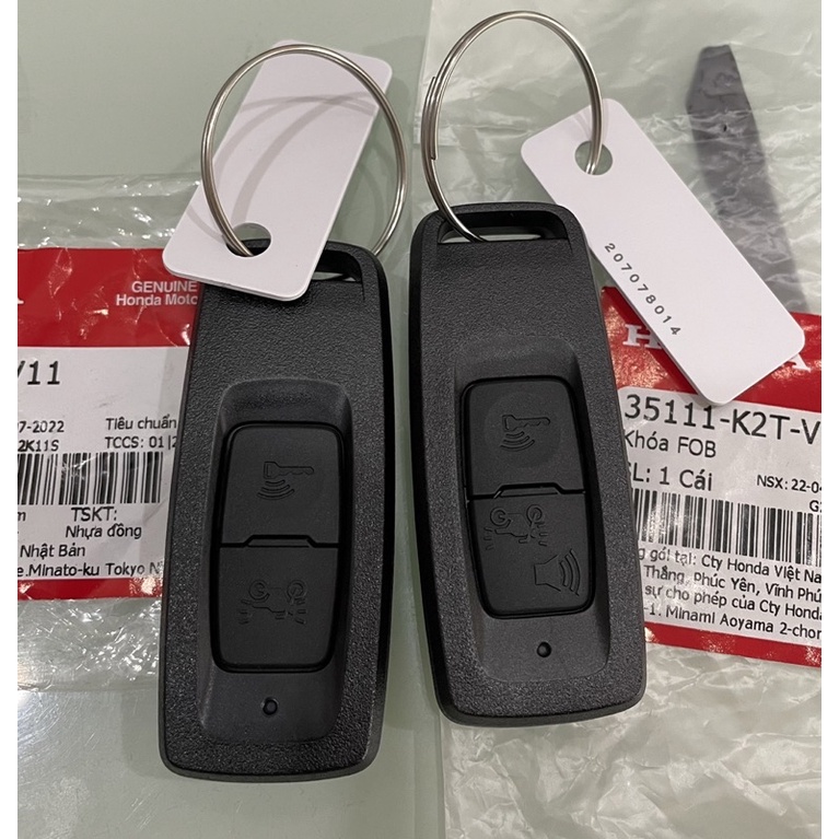 Khóa thông minh smartkey FOB Honda Lead 2013-2023hàng chính hãng honda