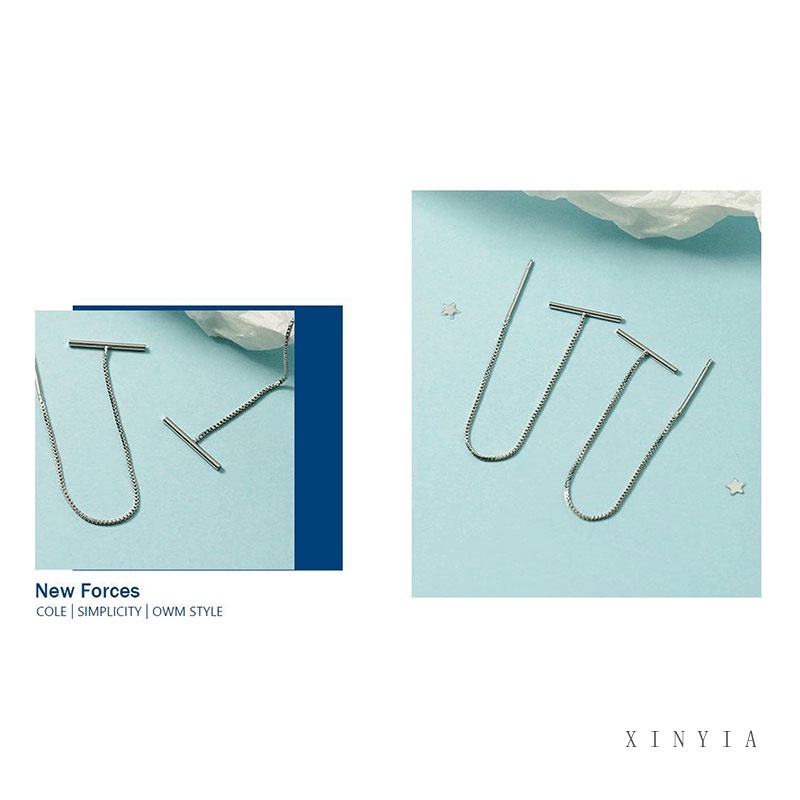 Khuyên tai tua rua phong cách Hàn Quốc thời trang cho nữ