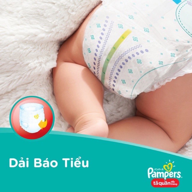 Bỉm Pampers Quần Giữ Dáng Mới M74/L68/XL62/XXL56