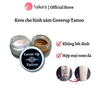Kem che hình xăm khuyết điểm chính hãng Nhật Bản che hình xăm hiệu quả chống nước trong 24h