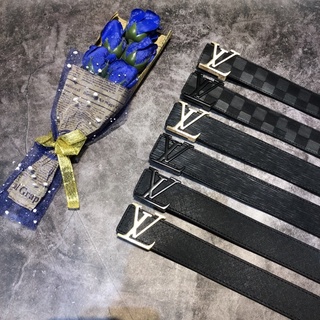 Thắt Lưng LV Loại Đẹp, Tặng Đục Lỗ, Thắt Lưng LV Cao Cấp, Chất Liệu Da Dày Dặn, Mặt Dày Hàng Đắt