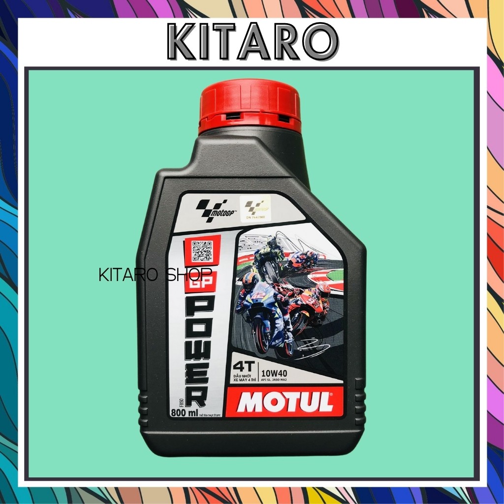 Nhớt Xe Số Cao Cấp Motul GP POWER 4T 10W40 800ml