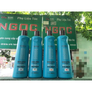 Oxy trợ nhuộm hương dừa 1000ml