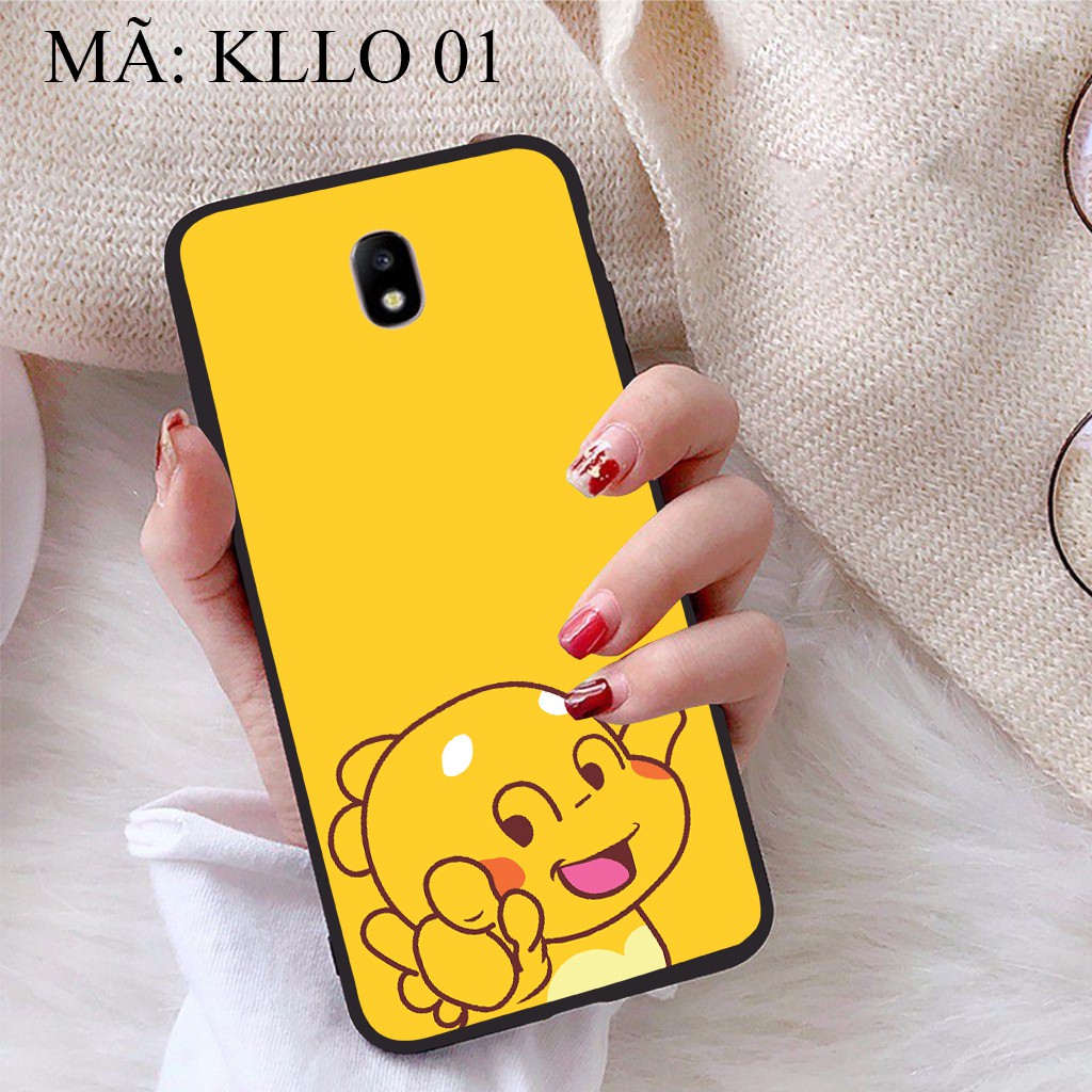 Ốp lưng Samsung J7 Pro viền dẻo TPU BST Khủng Long Lai Ong