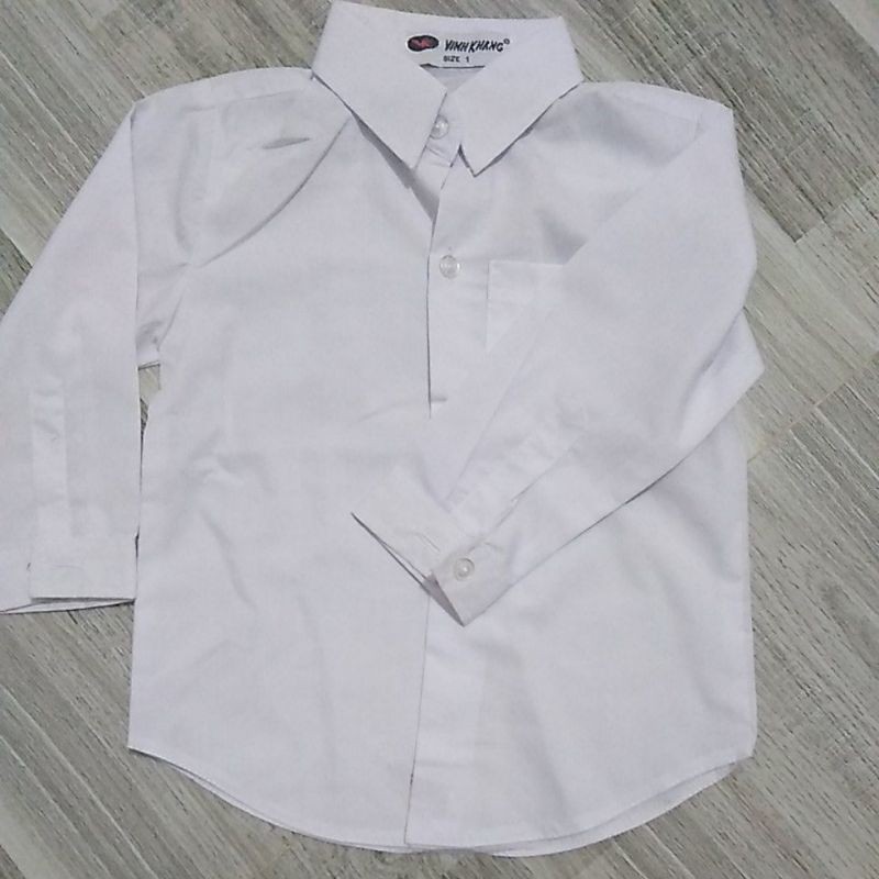 Sơmi trắng size nhỏ