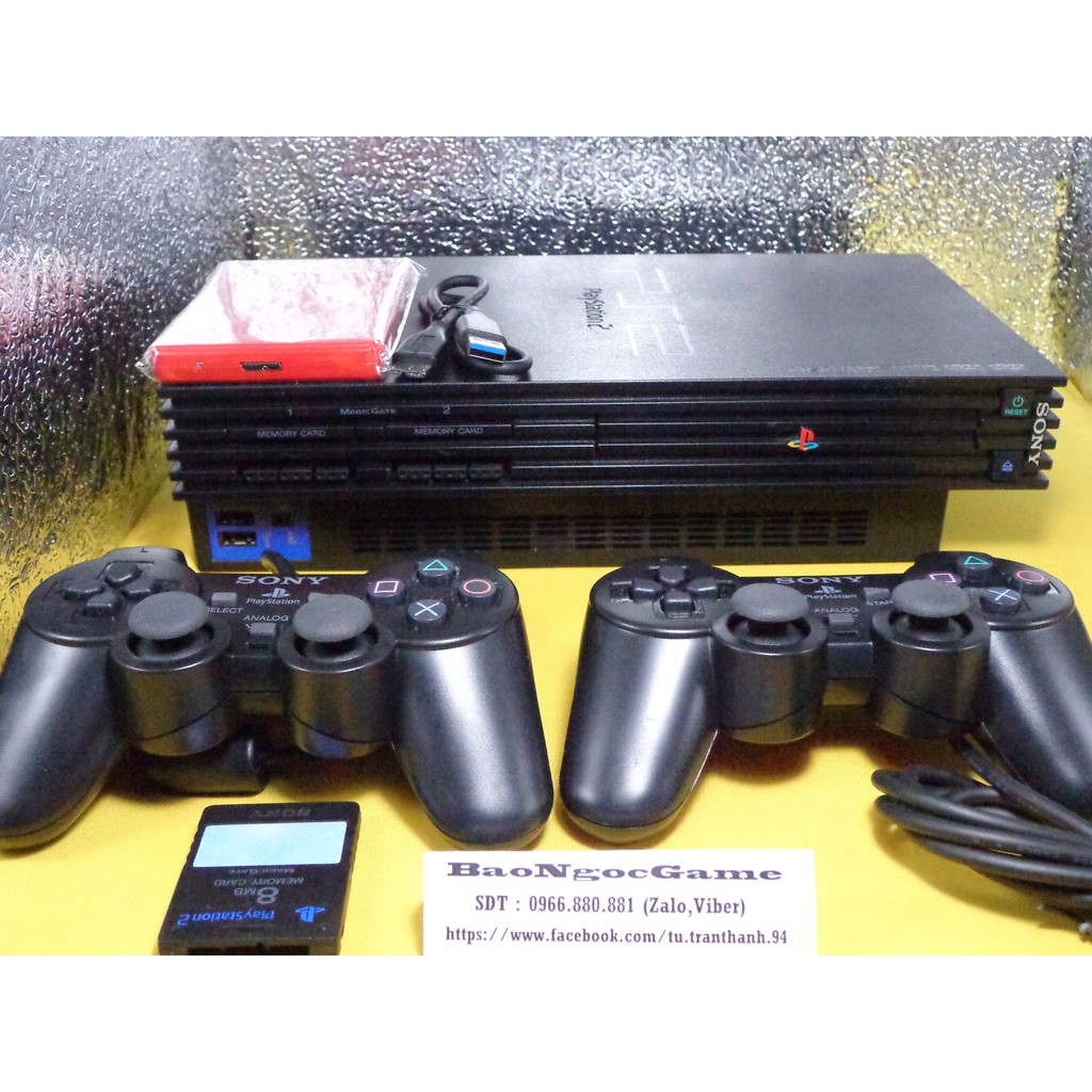 Máy PS2 (PLaystation 2) ổ cứng HDD hàng Nhật , bảo hành 6 tháng