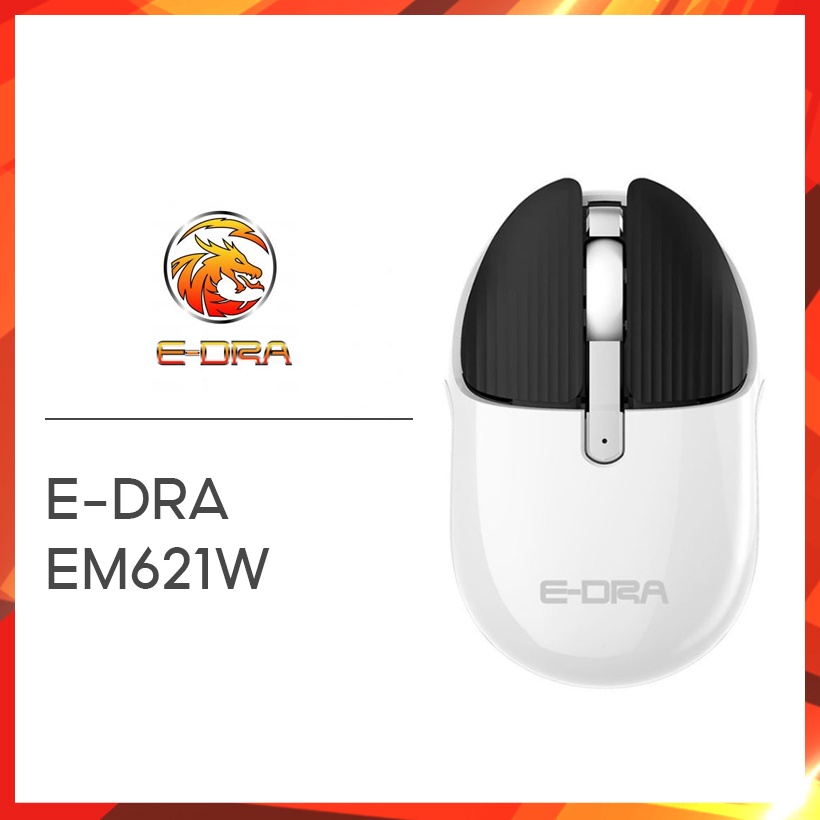 Chuột không dây EDra EM621W Silent Bluetooth 2,4Ghz DPI 1600