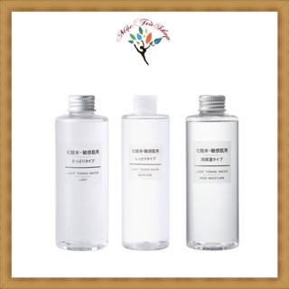 Nước hoa hồng Muji Toning Water (Toner Light/Toner Moisture)