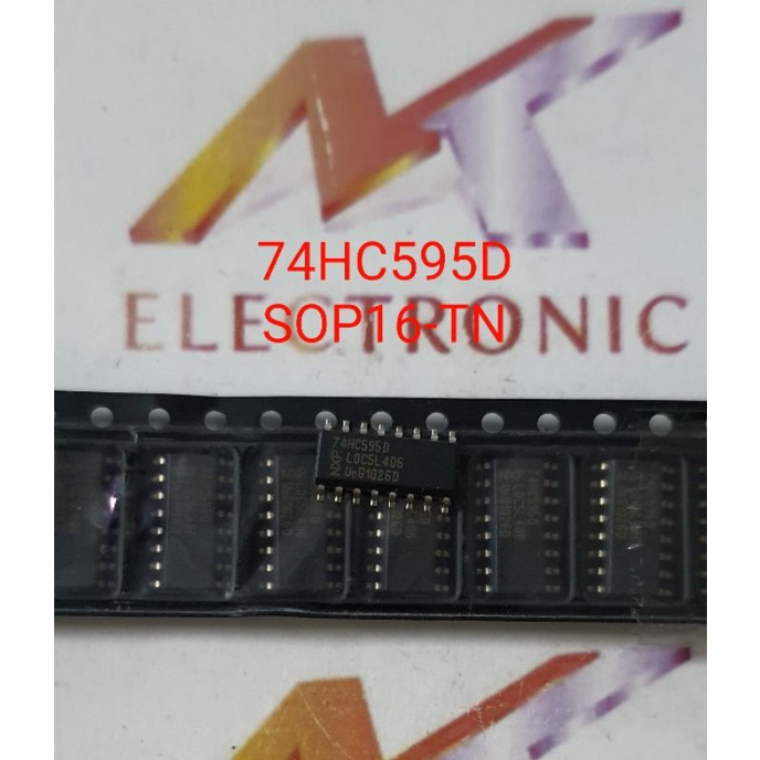 74HC595D 74HC595 SOP-16 3.9mm IC Ghi dich, IC chức năng trong nước