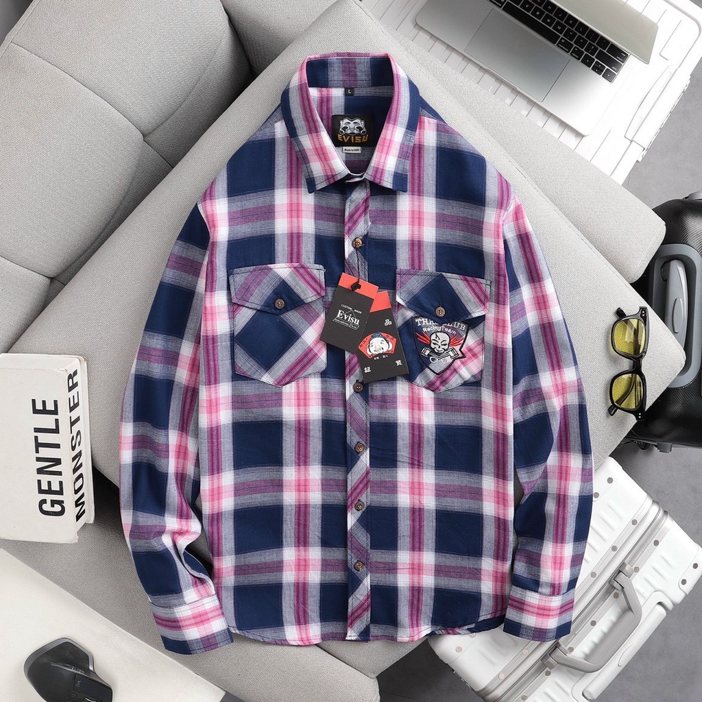 Mua Áo Sơ Mi Dài Tay EVISU Mang Phong Cách Thời Trang Sang Chảnh_Chất ...