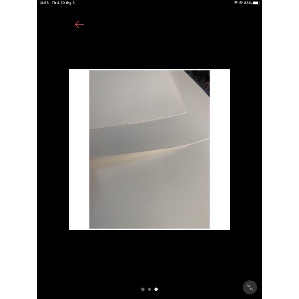 Giấy vẽ màu nước A0/A1 loại dày 260gms giấy can gô