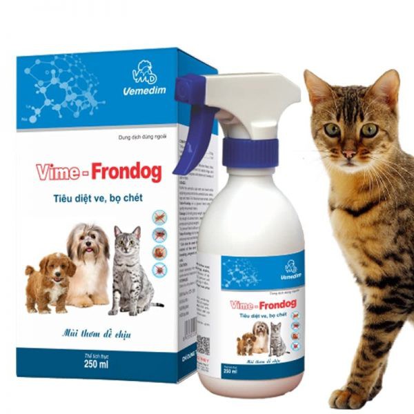 Thuốc Xịt Trị Ve Rận Bọ Chét Vime Frondog