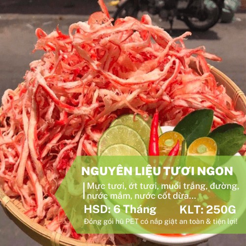 Mực Khô Hấp Nước Cốt Dừa Xé Sợi Eatgreen food 250G Loại 1, Đồ Ăn Vặt An Toàn VSTP | BigBuy360 - bigbuy360.vn