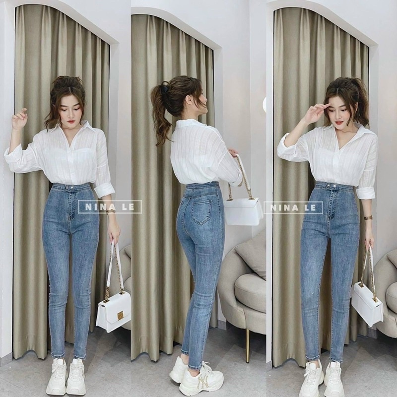 Sơ Mi lụa tay phồng