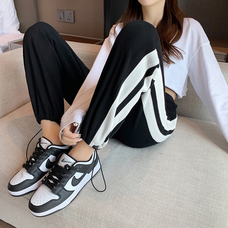 NRVP Quần Thể Thao Ống Rộng Phong Cách Thời Trang Hàn Quốc Dành Cho Nam Và Nữ