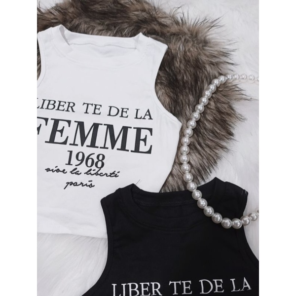 Áo 3 lỗ chữ croptop siêu hot ( hình thật ) alohashop91