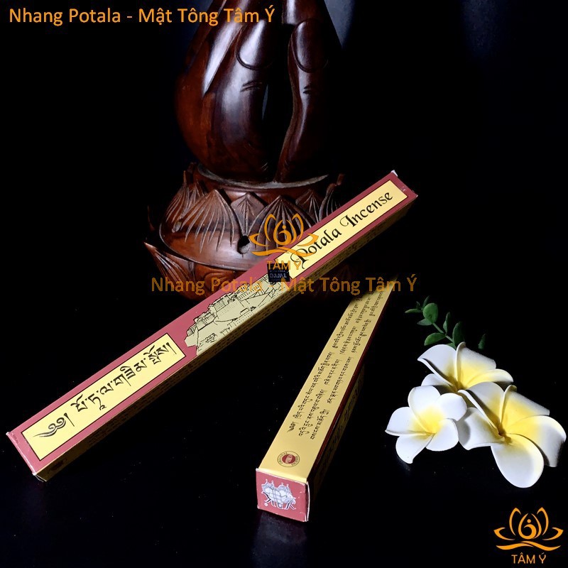 |Loại Dài| Hương Potala/ Nhang Potala Nepal Tây Tạng thủ công Dài 27cm