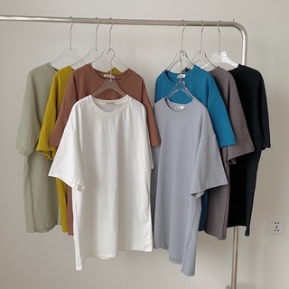 Áo thun 3158 basic trơn chất cotton khô Mitstore