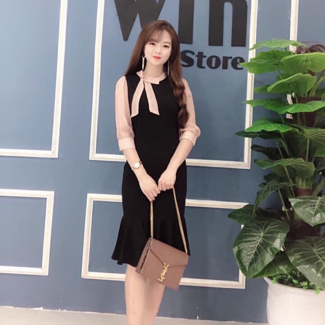 Đầm phối Tiểu Thư size S,M