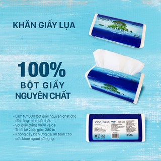 Khăn Giấy Lụa 280 Tờ Vina Tissue