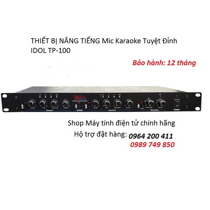 Máy NÂNG TIẾNG Mic Karaoke Tuyệt Đỉnh IDOL TP-100