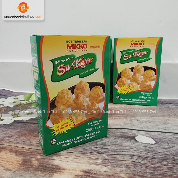 Bột vỏ bánh su kem Mikko 200g