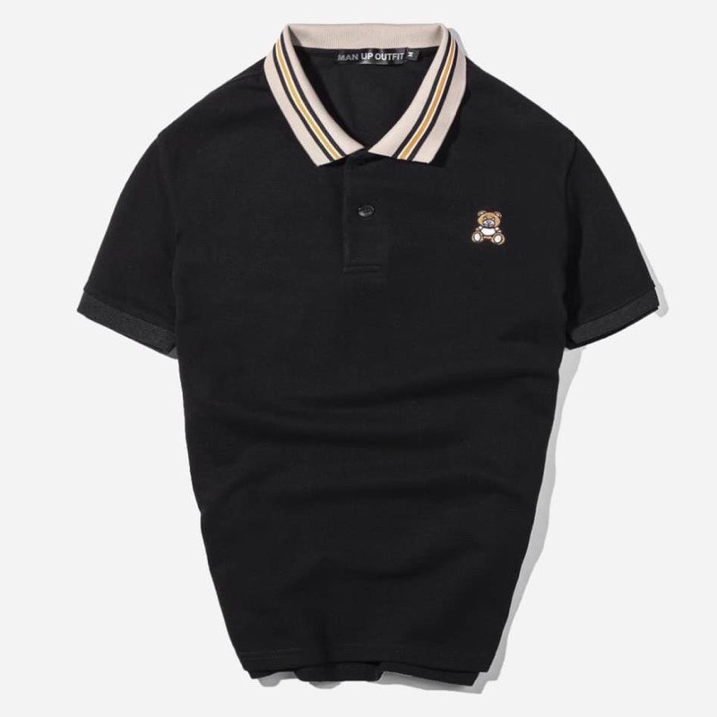 Áo Thun Nam PoLo Gấu Con Cổ Bẻ Chất Cá Sấu Cotton-[Hàng Loại 1] | BigBuy360 - bigbuy360.vn