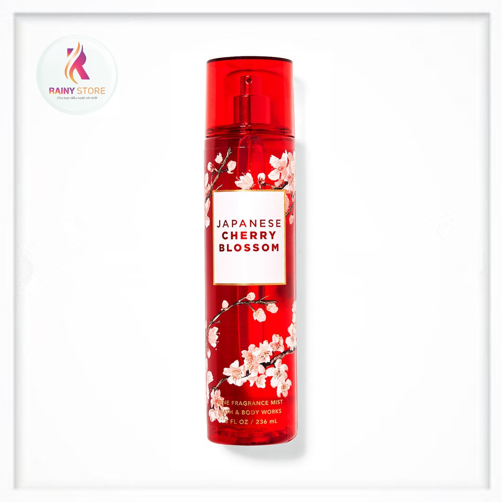 Xịt thơm toàn thân Bath & Body Works Japanese Cherry Blossom 236ml