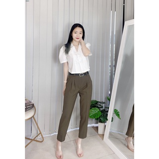 Quần Baggy Belt công sở