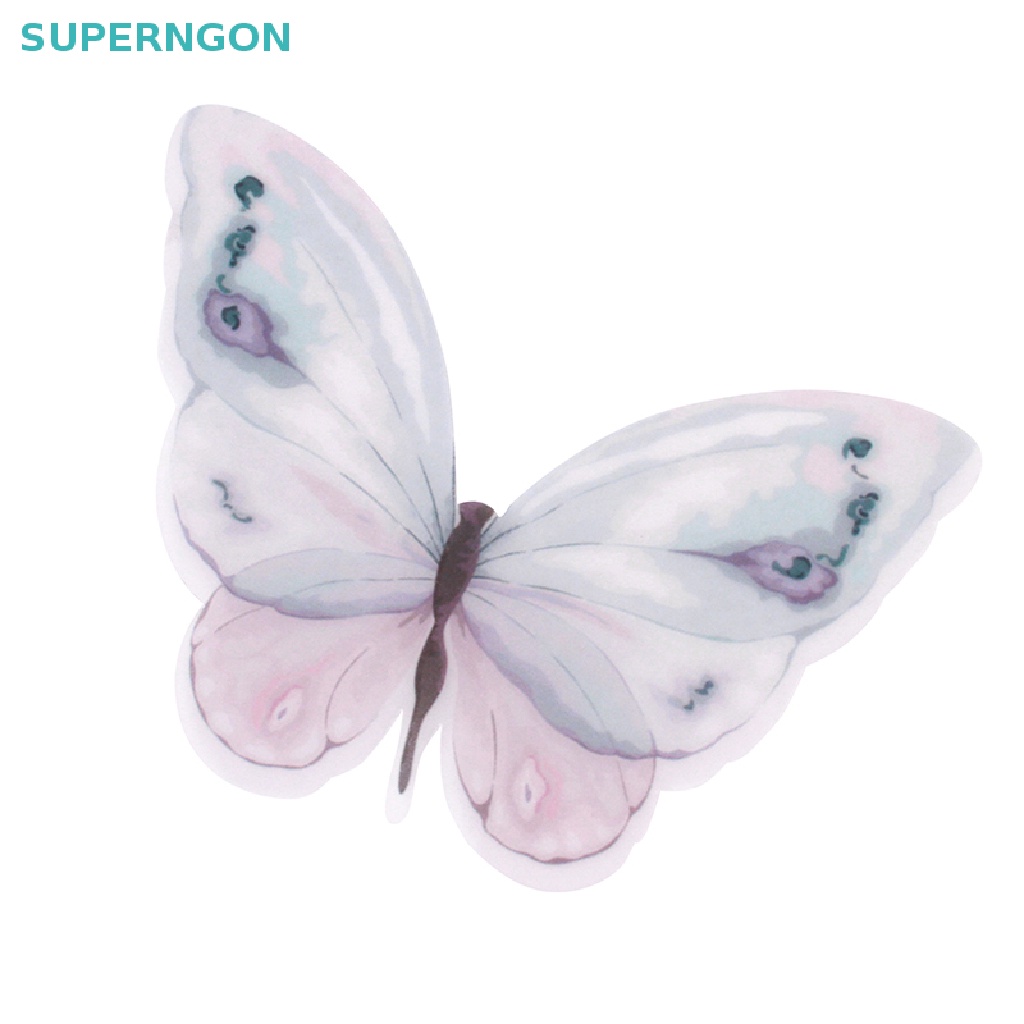 1 Set Que Cắm Trang Trí Bánh Hình Bướm