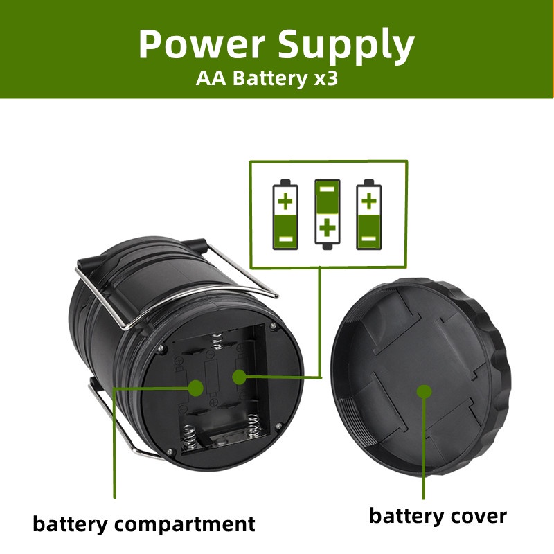 Đèn Pin Cắm Trại 30 Bóng Led Chống Thấm Nước