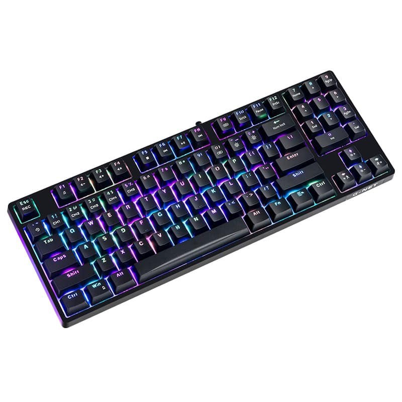 [Mã 267ELSALE hoàn 7% đơn 300K] Phím cơ G-Net K89 RGB Blue Switch - Hàng chính hãng