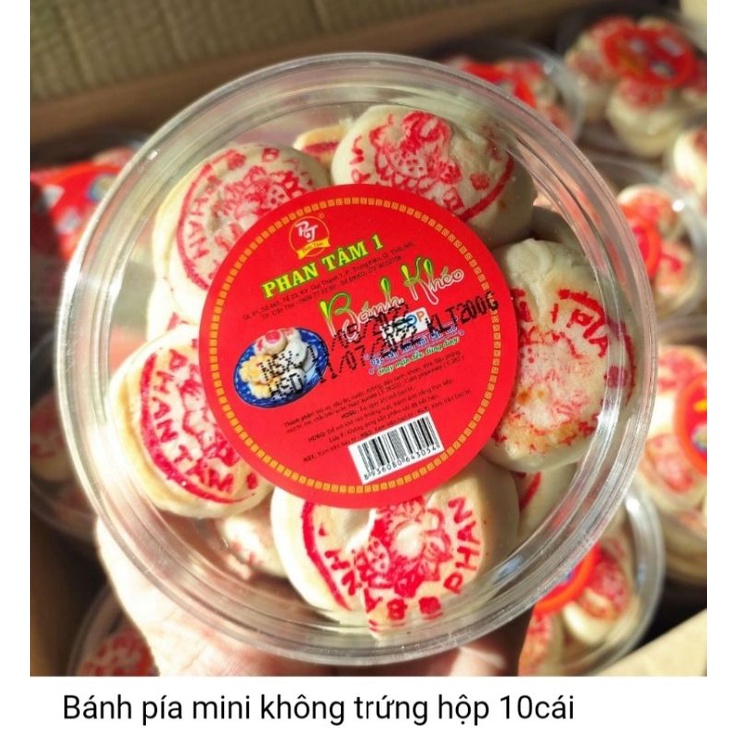 Bánh pía mini Phan Tâm hộp 10 cái