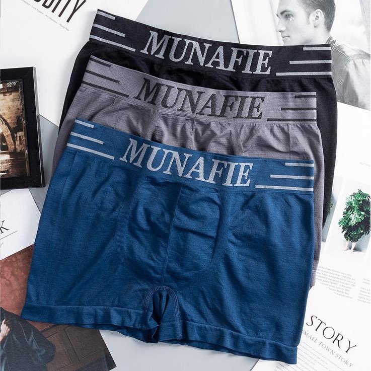 Bộ 4 Quần Lót Nam DUDIA Dạng Đùi Boxer (50-70kg) [D01-4]