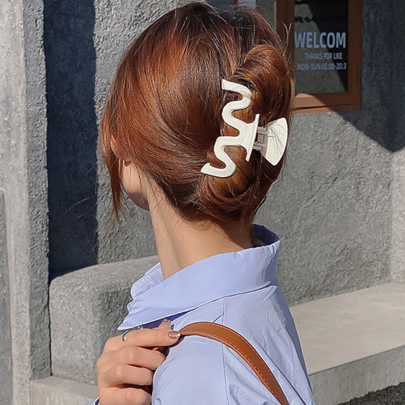 Kẹp Tóc Gợn Sóng Phong Cách Hàn Quốc Cho Nữ