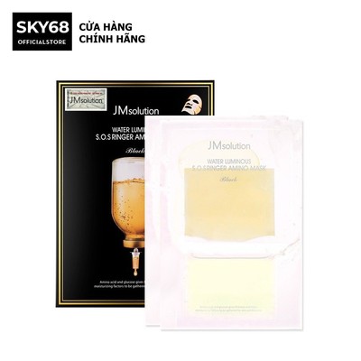 Mặt Nạ Cấp Ẩm, Làm Dịu Và Thư Giãn Cho Da JM Solution Water Luminous S.O.S Ringer Amino Mask 28ml/miếng