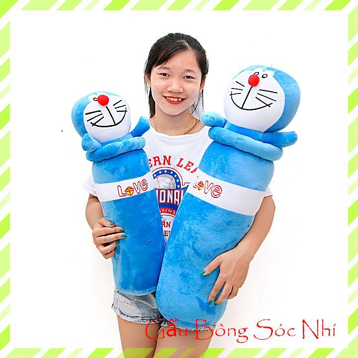 [Mua 1 Tặng 1] Gối Ôm Doraemon Cực Đẹp 💥 FREESHIP 💥 Gấu Bông Sóc Nhí - Mua 1 Gối Ôm Doraemon Tặng 1 Thước Dây Dài 1m5