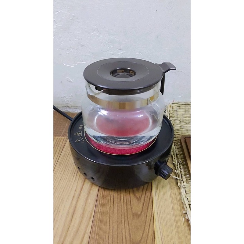 Bếp hồng ngoại mini pha trà cafe vỏ gốm công suất 800W