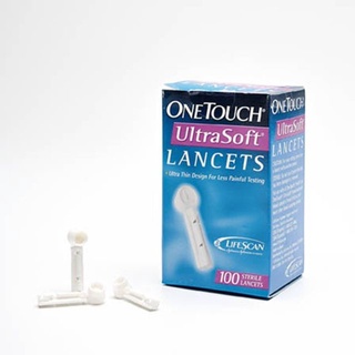 Kim chích máu OT UTRA SOFT 100IFD thương hiệu LIFESCAN dụng cụ cần thiết khi đo chỉ số ở máy đo đường huyết One Touch