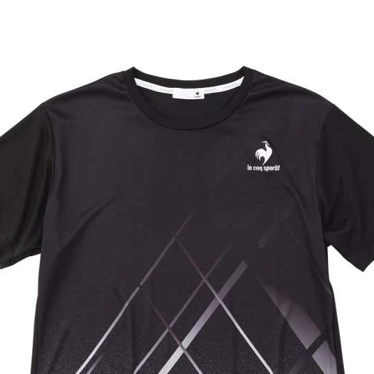 Áo T-Shirt le coq sportif nam - QTMTJA93-BLK