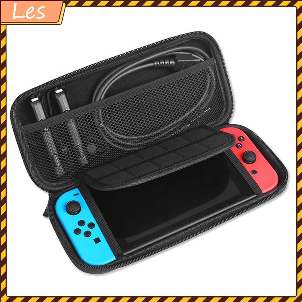 Hộp đựng máy chơi game Nintendo Switch vỏ cứng kèm 5 ngăn đựng thẻ game