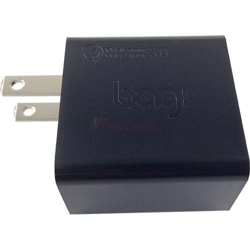 Cốc sạc Bagi QC 3.0 2A 1USB CE-M30 2019 - Hàng chính hãng